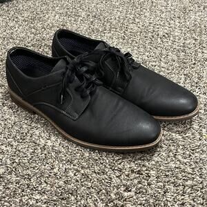 Collection by Michael Strahan Black Ortholite Martin Dress Shoe Size 11M